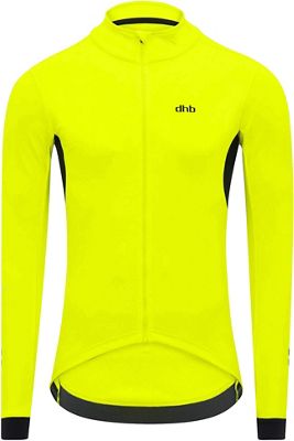 Veste dhb Aeron Rain Defence Polartec - Fluro jaune - XS, Fluro jaune