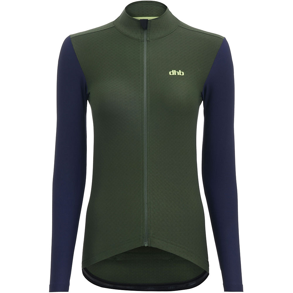 Maillot Femme dhb Aeron Equinox (thermique) - Khaki - UK 16