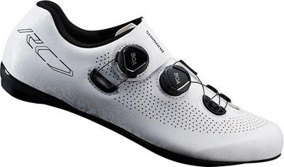 Shimano RC7 (RC701) Road Shoes (Wide Fit) 2019 - White - EU 44, White