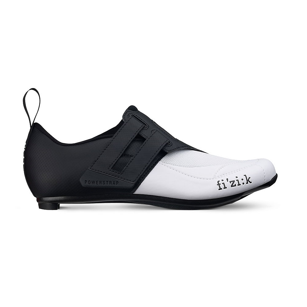 Chaussures de triathlon Fizik Transiro R4 Powerstrap - Noir - blanc - EU 43.5