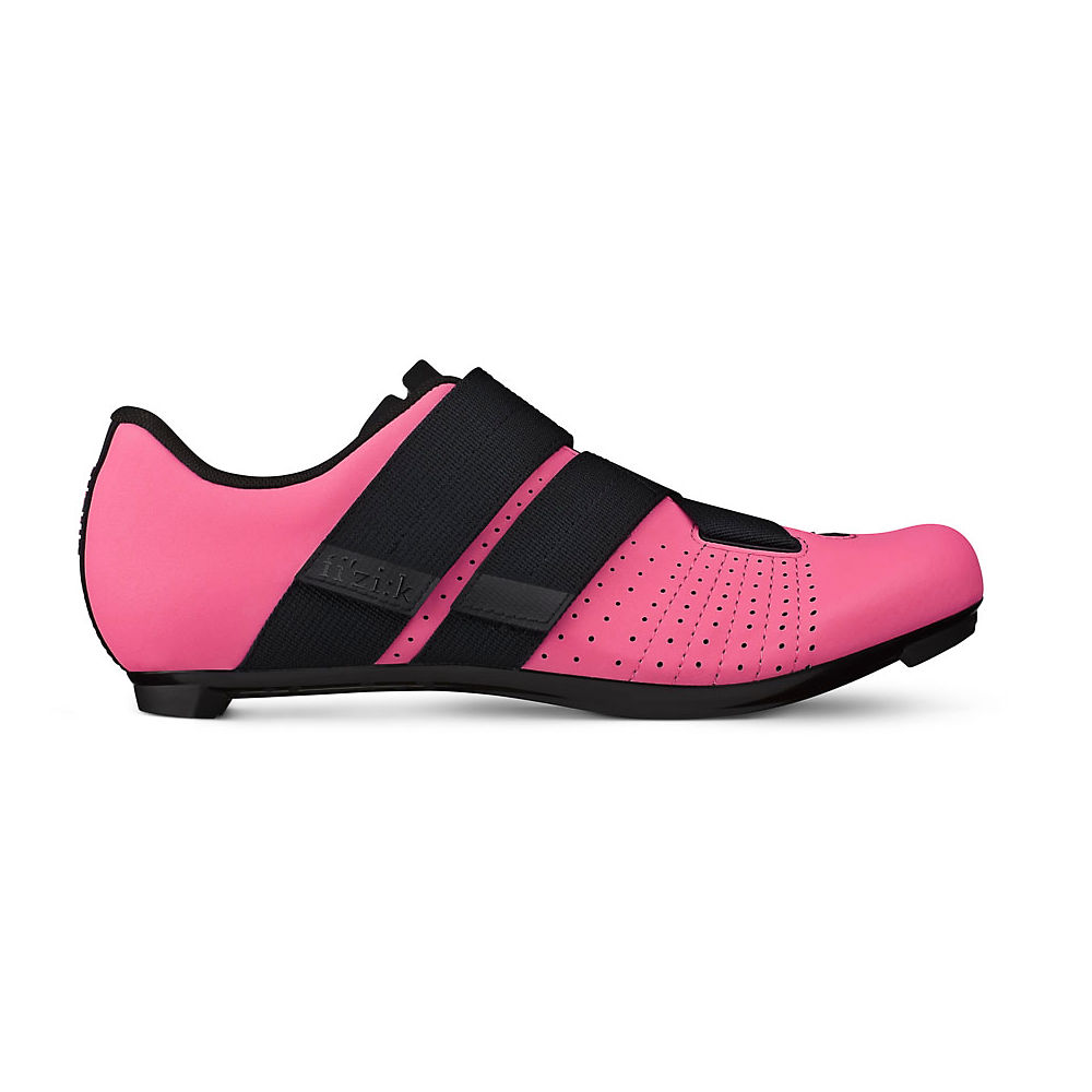 Zapatillas carretera Fizik Tempo R5 Powerstrap - Pink-Black - EU 39, Pink-Black