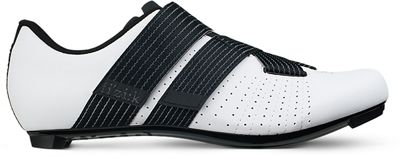 Fizik Tempo R5 Powerstrap Road Shoes - White-Black - EU 42.5}, White-Black