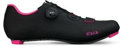 Fizik Tempo R5 Overcurve Road Shoes - BLACK-PINK - EU 45}, BLACK-PINK