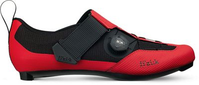 Fizik Transiro R3 Infinito Tri Shoes - Red-Black - EU 46.5}, Red-Black