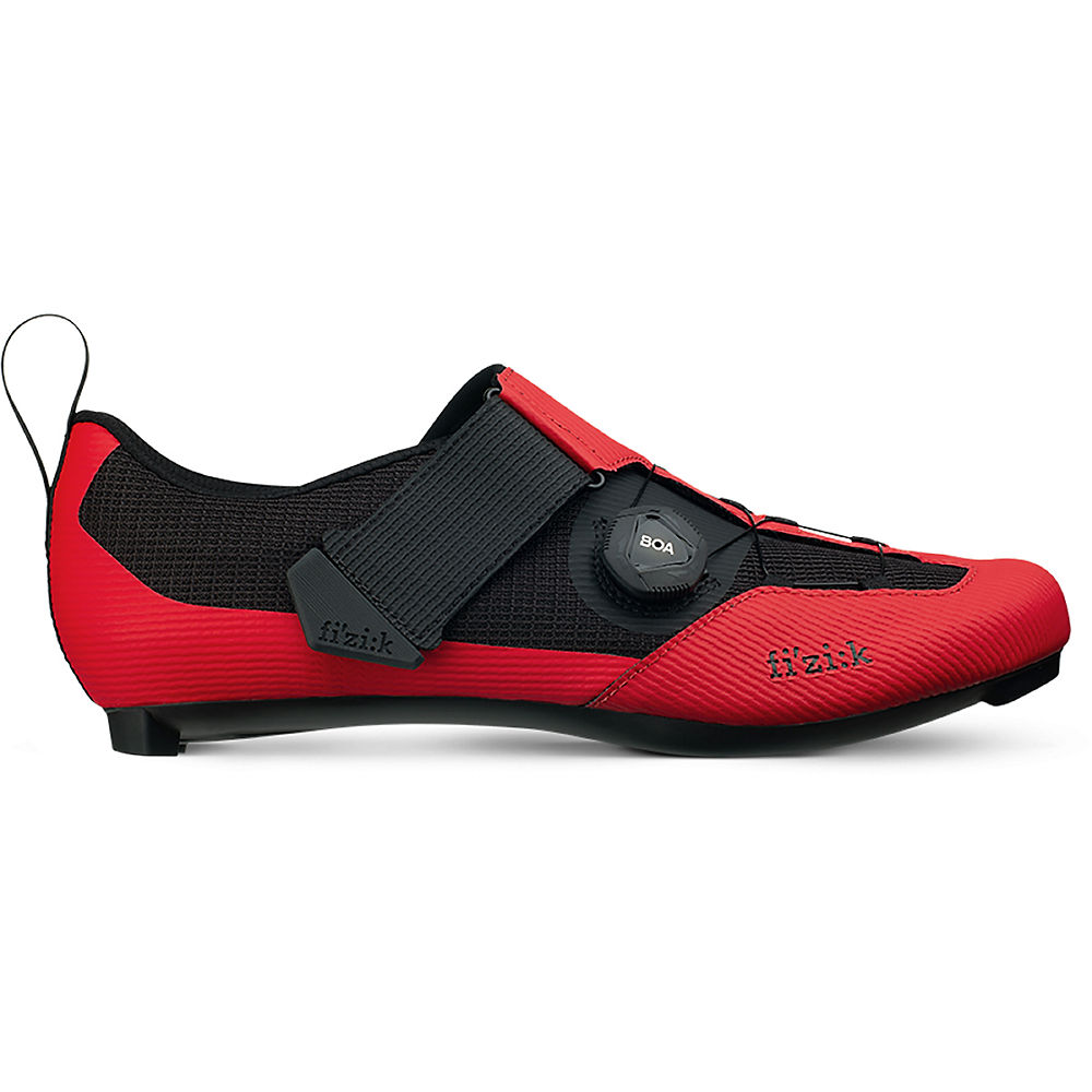 Chaussures de triathlon Fizik Transiro R3 Infinito - Rouge-Noir - EU 47