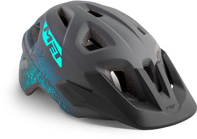 Casque Enfant MET Eldar 2019 - Gris/Bleu - One Size