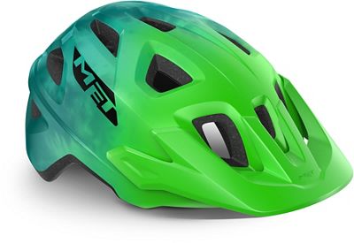 MET Eldar Youth Helmet 2019 - Green TIEDYE - One Size}, Green TIEDYE