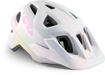 MET Eldar Youth Helmet 2019 - White - One Size}, White