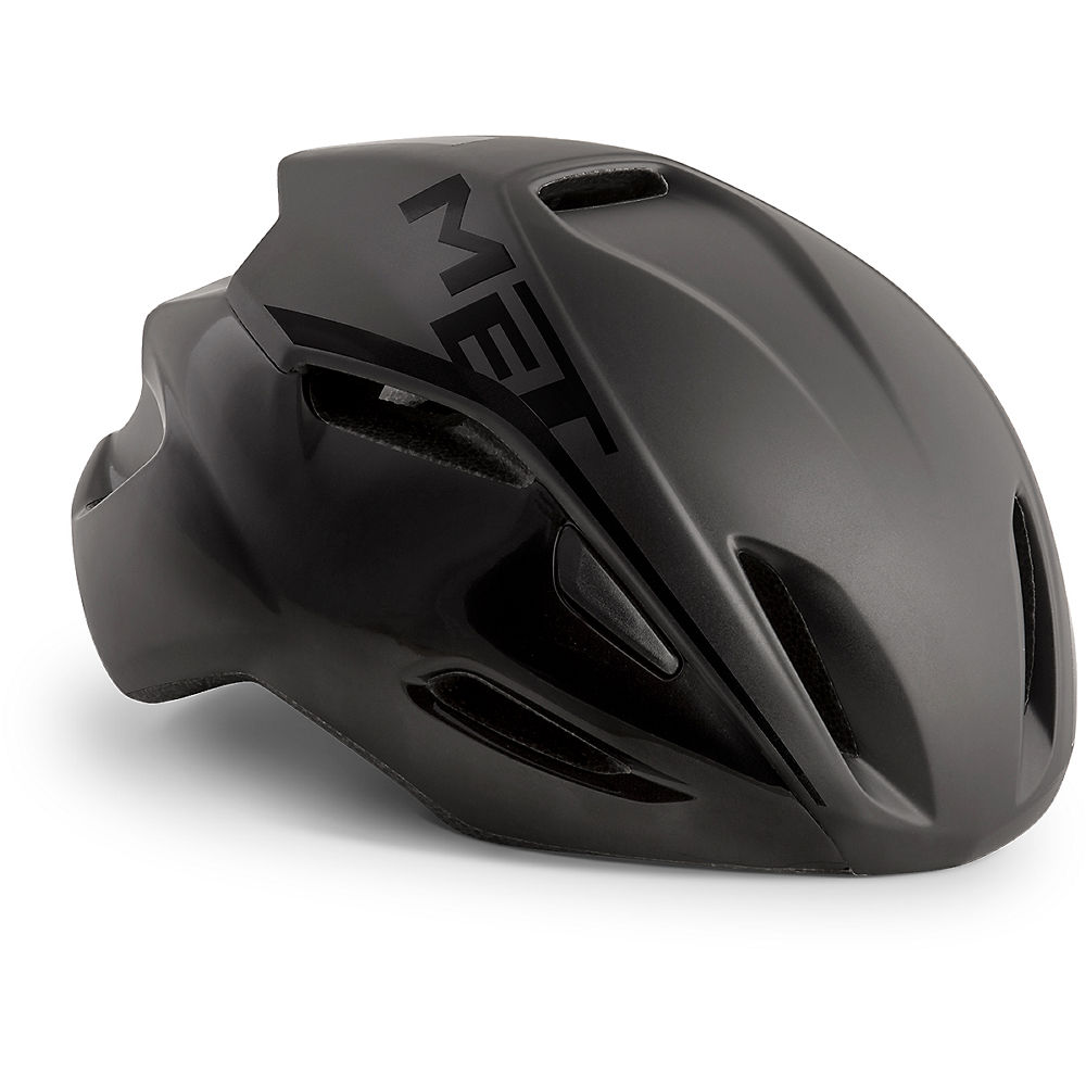 MET Manta Road Helmet 2019 – Black-Black, Black-Black