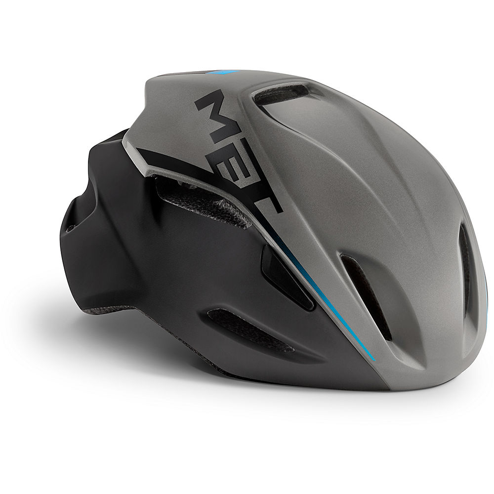MET Manta Road Helmet 2019 – grey-black, grey-black