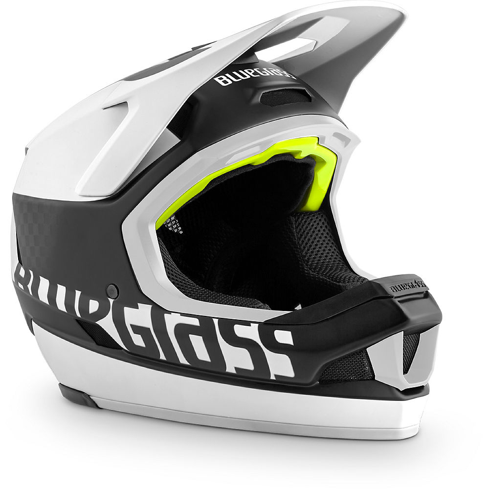 Bluegrass Legit Carbon Helmet 2019 - Noir - blanc