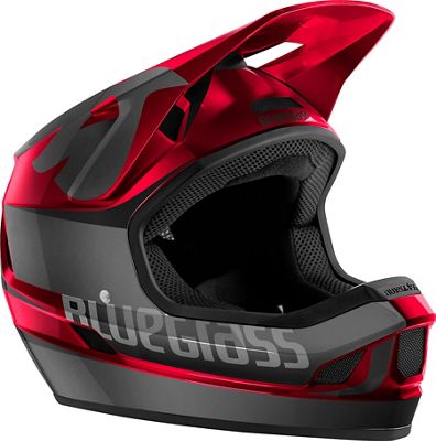 Casque Bluegrass Legit - Red Black Metallic, Red Black Metallic
