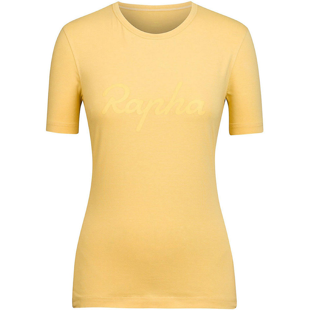 T-shirt Femme Rapha Logo (Chartreuse) - 2XS