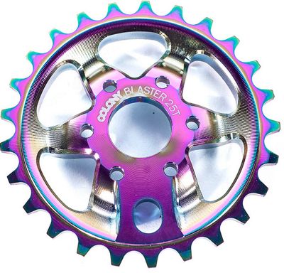 Colony Blaster Sprocket - Rainbow - Rainbow Anodise - 25t