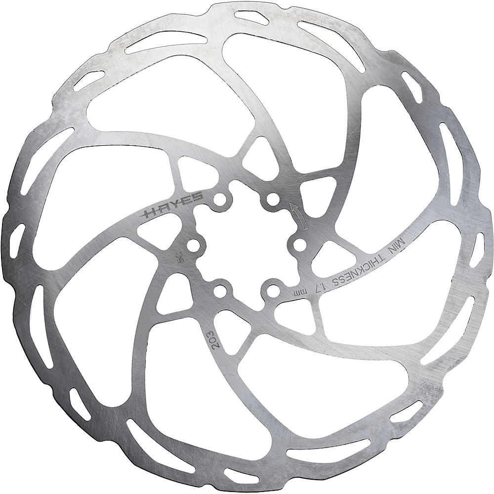 Hayes D-Series Disc Rotor - Argent - 180mm, Argent