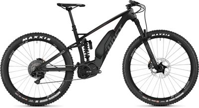 Ghost SL AMR S8.7+ Full Suspension E-Bike 2019 - Titanium Grey - Riot Red