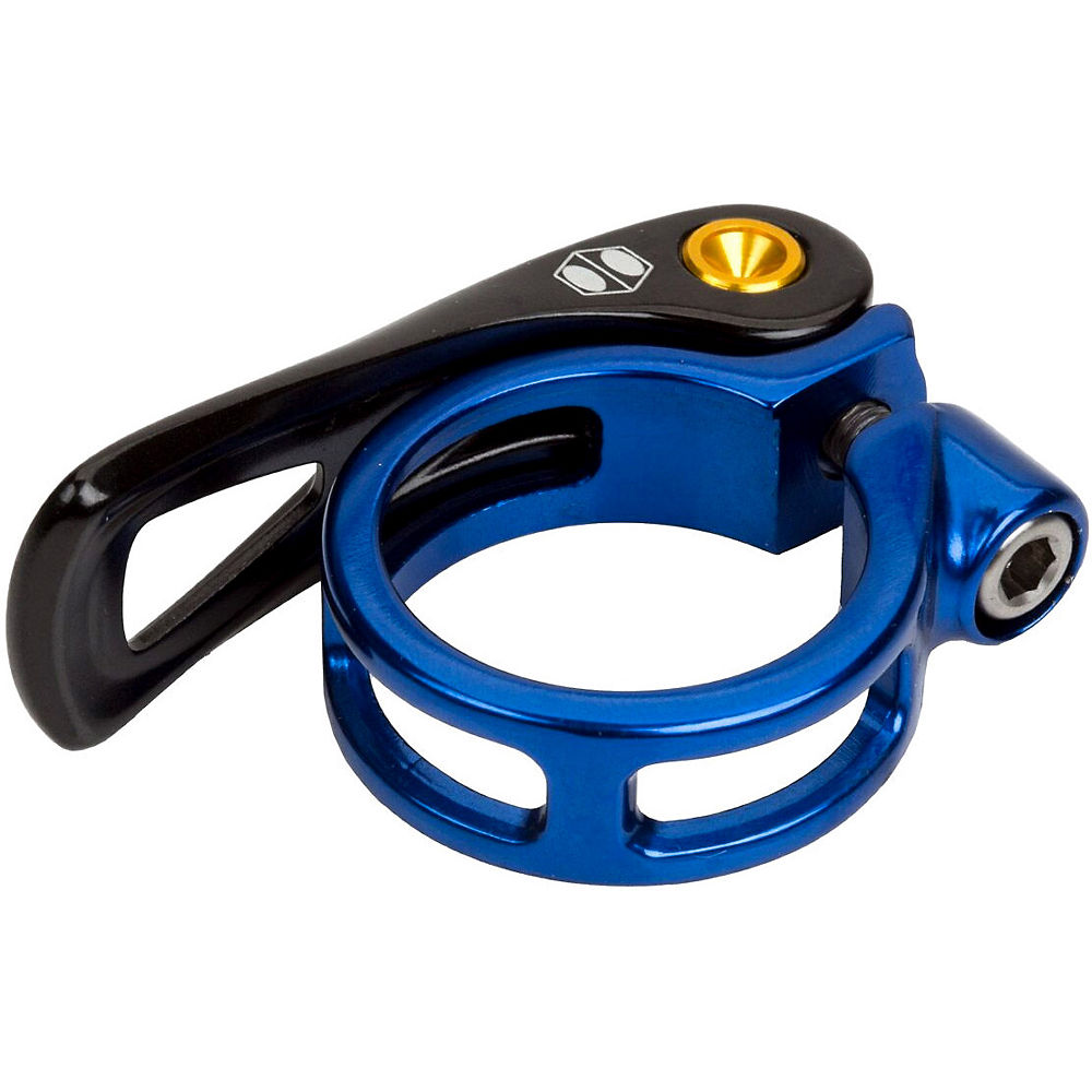 Box One Quick Release Seat Clamp - Bleu - 34.9mm, Bleu