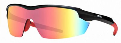 Lunettes de soleil dhb Omnicron (trois verres) - Noir/Rouge, Noir/Rouge