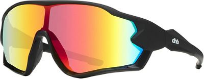 Lunettes de soleil dhb Fractal (verres Revo) - Matt Black/Noir, Matt Black/Noir