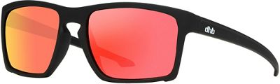 Lunettes de soleil dhb Clark (verres Revo) - Rubber Black, Rubber Black