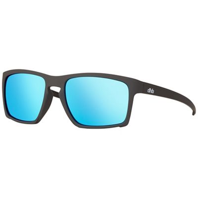 Lunettes de soleil dhb Clark (verres Revo) - Rubber Grey Blue Revo, Rubber Grey Blue Revo