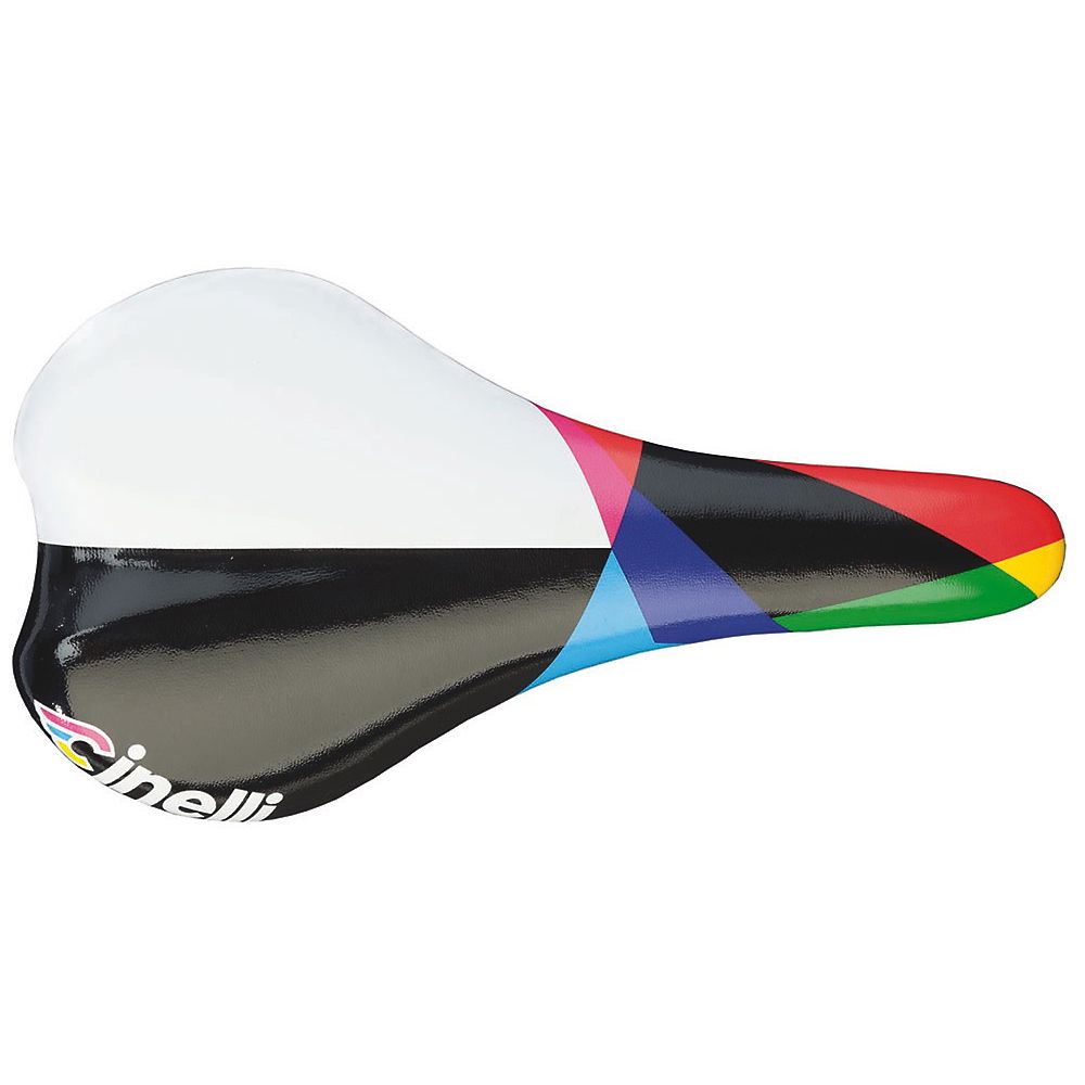 Cinelli Scatto Caleido Saddle - Multi - 137mm Wide, Multi