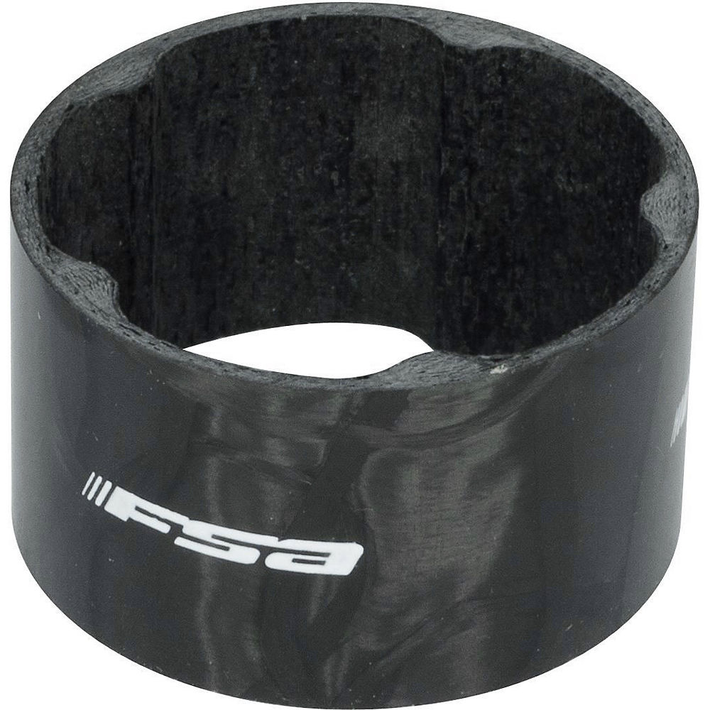 Image of FSA Unidirectional Carbon Headset Spacer - Black - 1.1/8", Black