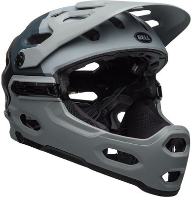 Bell Super 3R MIPS Helmet - Downdraft Grey 20 - S}, Downdraft Grey 20