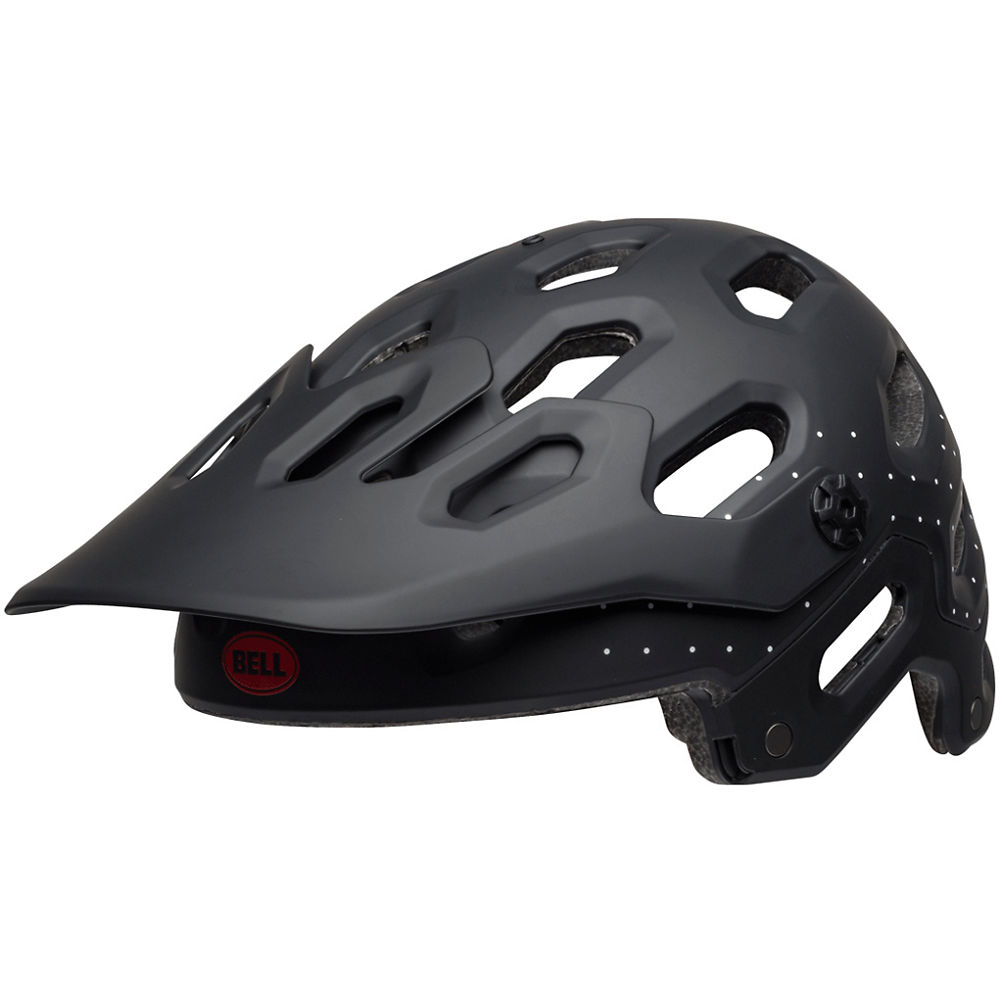 Casque VTT Bell Super 3 2019 - Blk/Blanc/Red MY19