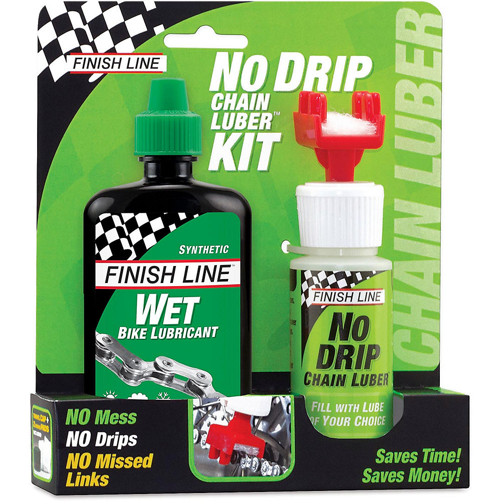 Finish Line No Drip & Wet Bike Lube Kit, n/a