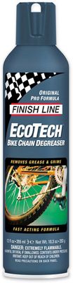 Finish Line Ecotech 2 Bike Chain Degreaser - Grey - 12oz Aerosol}, Grey