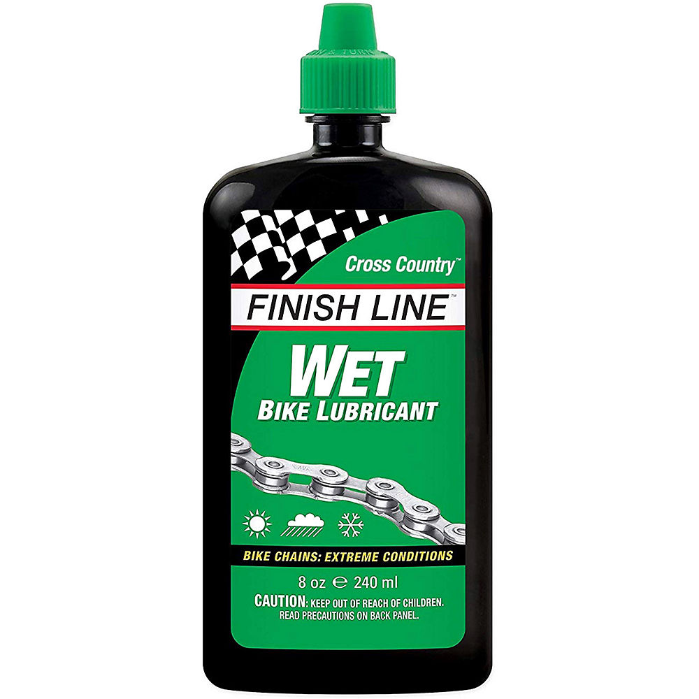 Finish Line Cross Country Wet Chain Lube - 240ml, n/a