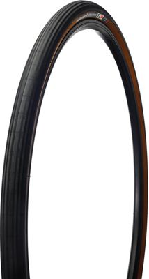 Challenge Strada Bianca Tubeless Vulcanised Tyre - Black-Brown - Clincher, Black-Brown