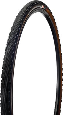 Challenge Gravel Grinder Tubeless Vulcanised Tyre - Black-Brown - Clincher, Black-Brown