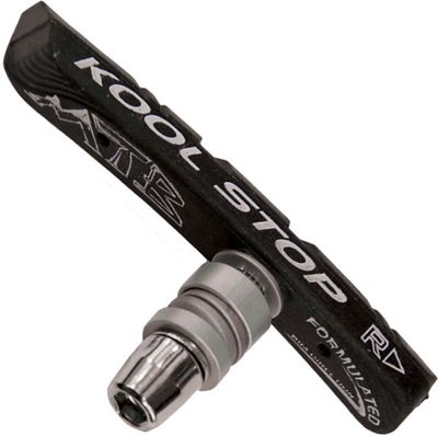 Kool Stop MTB Contoured Pair Of Brake Blocks - Black - Dry Weather}, Black