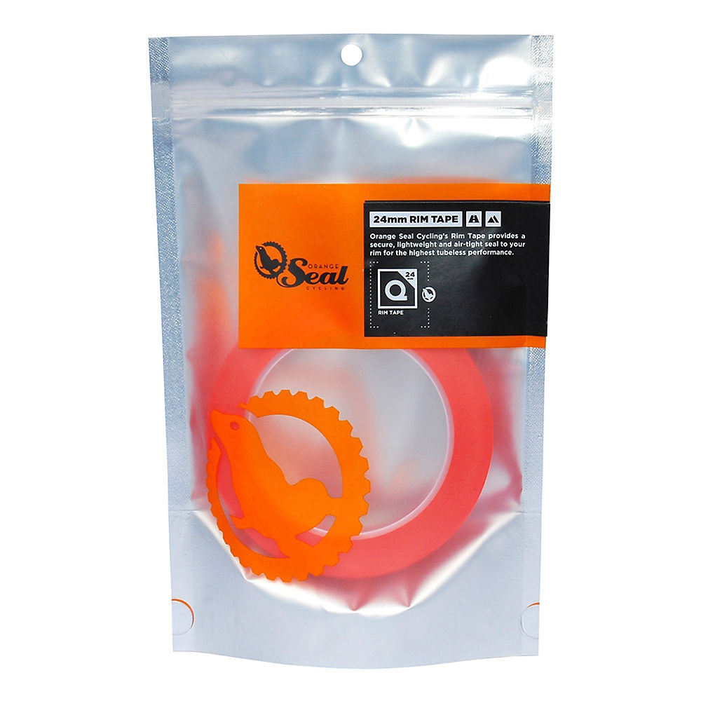 Orange Seal Tubeless Mountain Bike Rim Tape - 60 yrds 75mm}