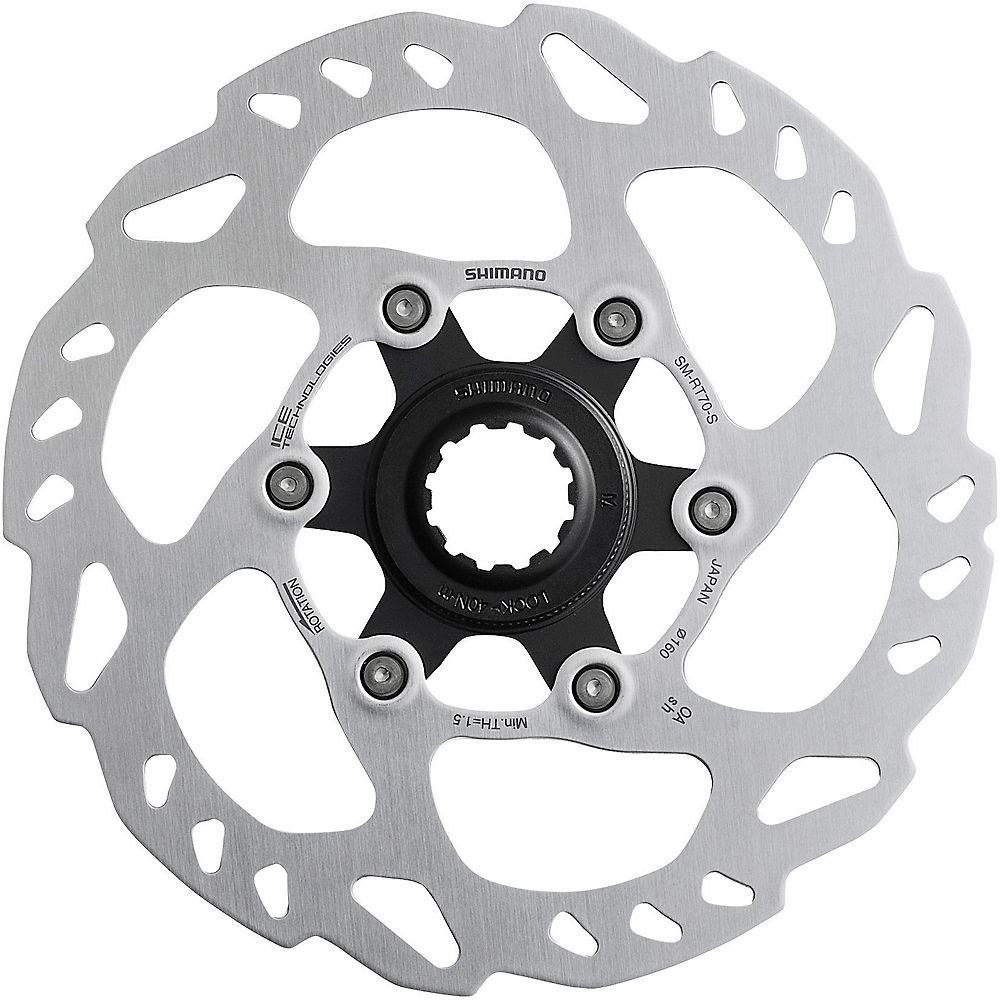 Disque de frein Shimano 105 RT70 Ice Tech (centre lock) - Argent - 140mm, Argent