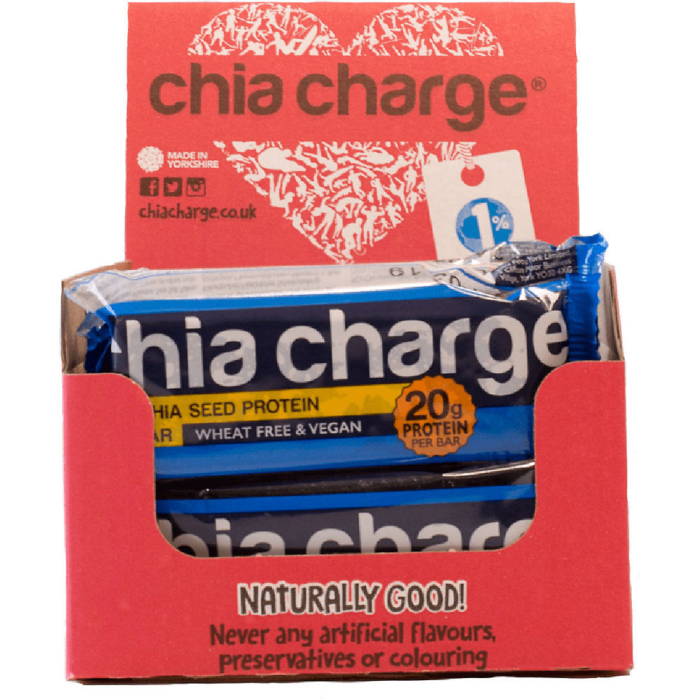 Chia Charge Crispy Bars 10 x60g - 10 x 60g