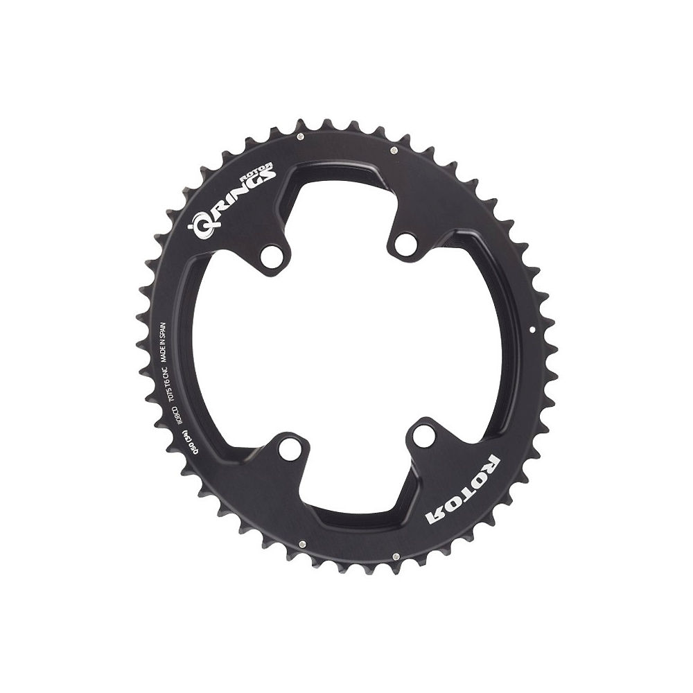 Rotor Q Rings BCD110x4 Outer - Noir - 4-Bolt, Noir