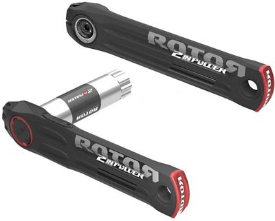 Rotor 2Inpower DM Road Crankset - Noir, Noir