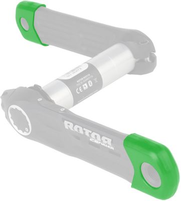 Rotor 2Inpower Crank Arm Bumper Set - Green, Green