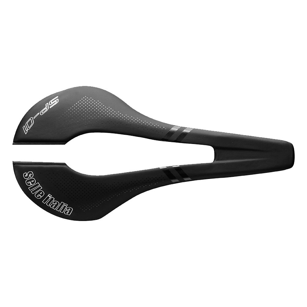 Selle Italia SP-01 TM Superflow Saddle - Noir - S3 - 130mm Wide, Noir
