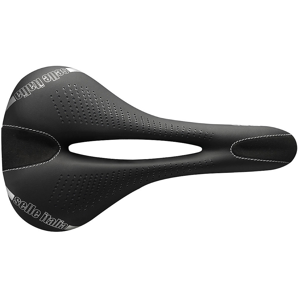 Selle Italia Man Gel Manganese Flow Saddle - Noir - L2 - 151mm Wide, Noir