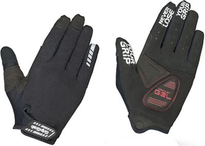 GripGrab SuperGel XC Touchscreen Gloves - Black - L}, Black
