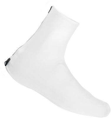 GripGrab RaceAero II Lightweight Lycra Shoe Cover - bianco - One Size, bianco