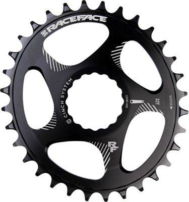 Race Face Direct Mount Oval Chainring - Black - 30t}, Black