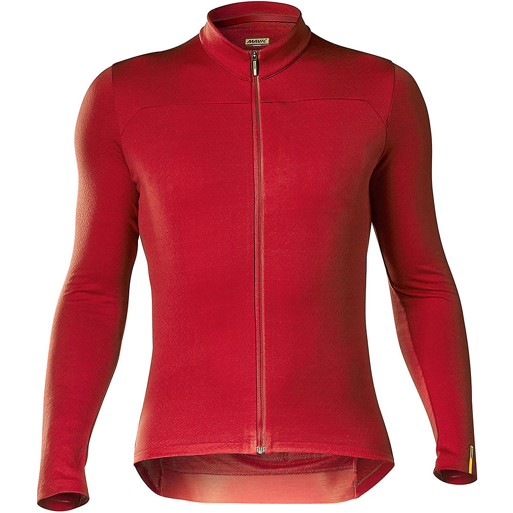 Maillot Mavic Essential (mérinos, manches longues) - Haute Red