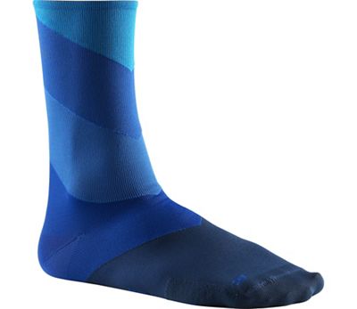 Mavic Graphic Mosaic Sock - Hawaiian Ocean - Lapis Blue