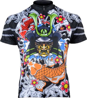 Primal Japanese Warrior Sport Cut Jersey - Multi - S}, Multi