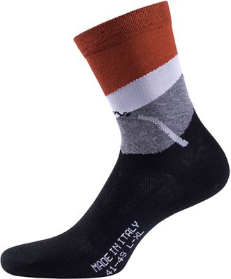 Nalini AIS Folgore 2.0 Socks - Noir/Rouge - XS